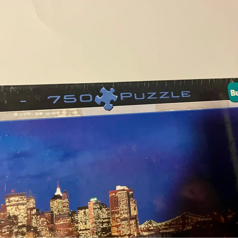 New York City Panoramic Puzzle New Sealed Over 3 Ft 750 Pieces Buffalo Games USA